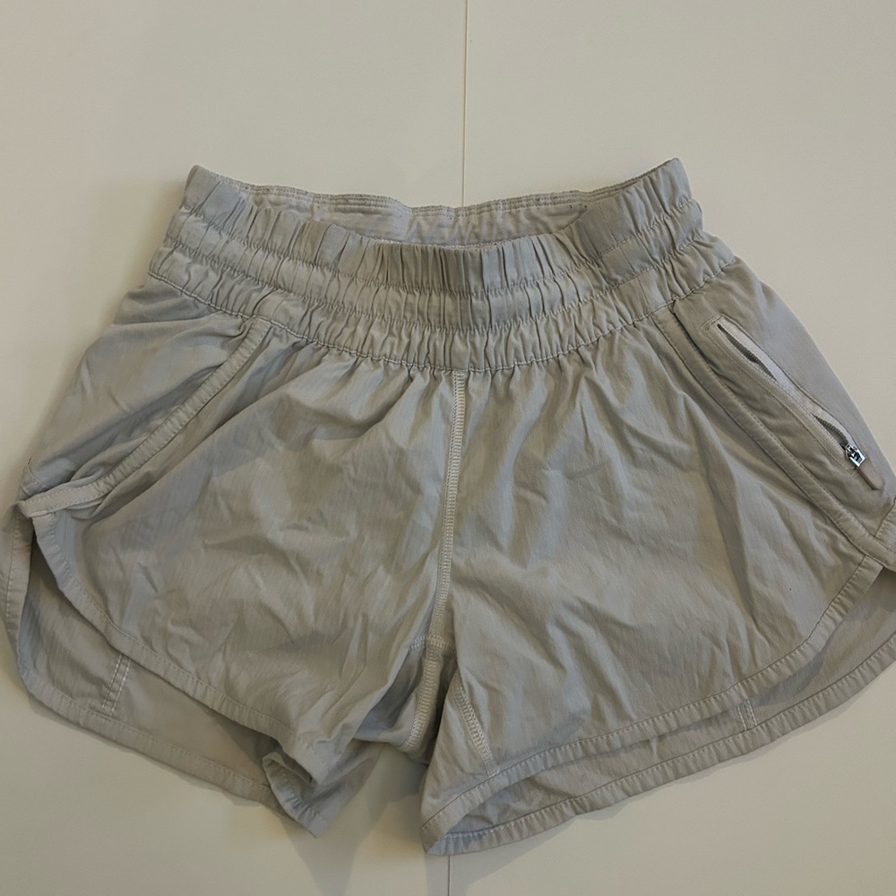 lululemon athletica Light Gray Athletic Shorts